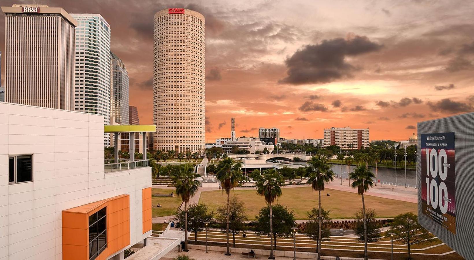 1Br Oasis In Downtown Tampa W Balcony & City Views Kültér fotó