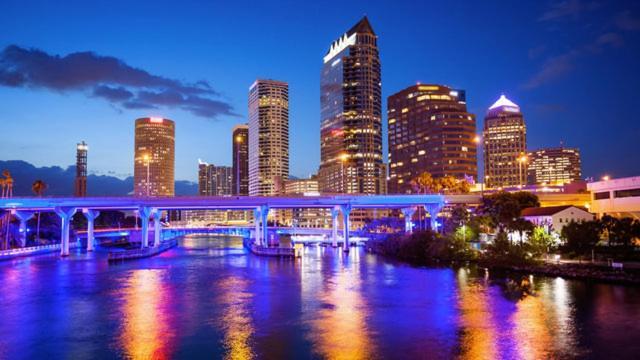 1Br Oasis In Downtown Tampa W Balcony & City Views Kültér fotó