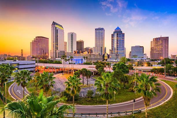 1Br Oasis In Downtown Tampa W Balcony & City Views Kültér fotó